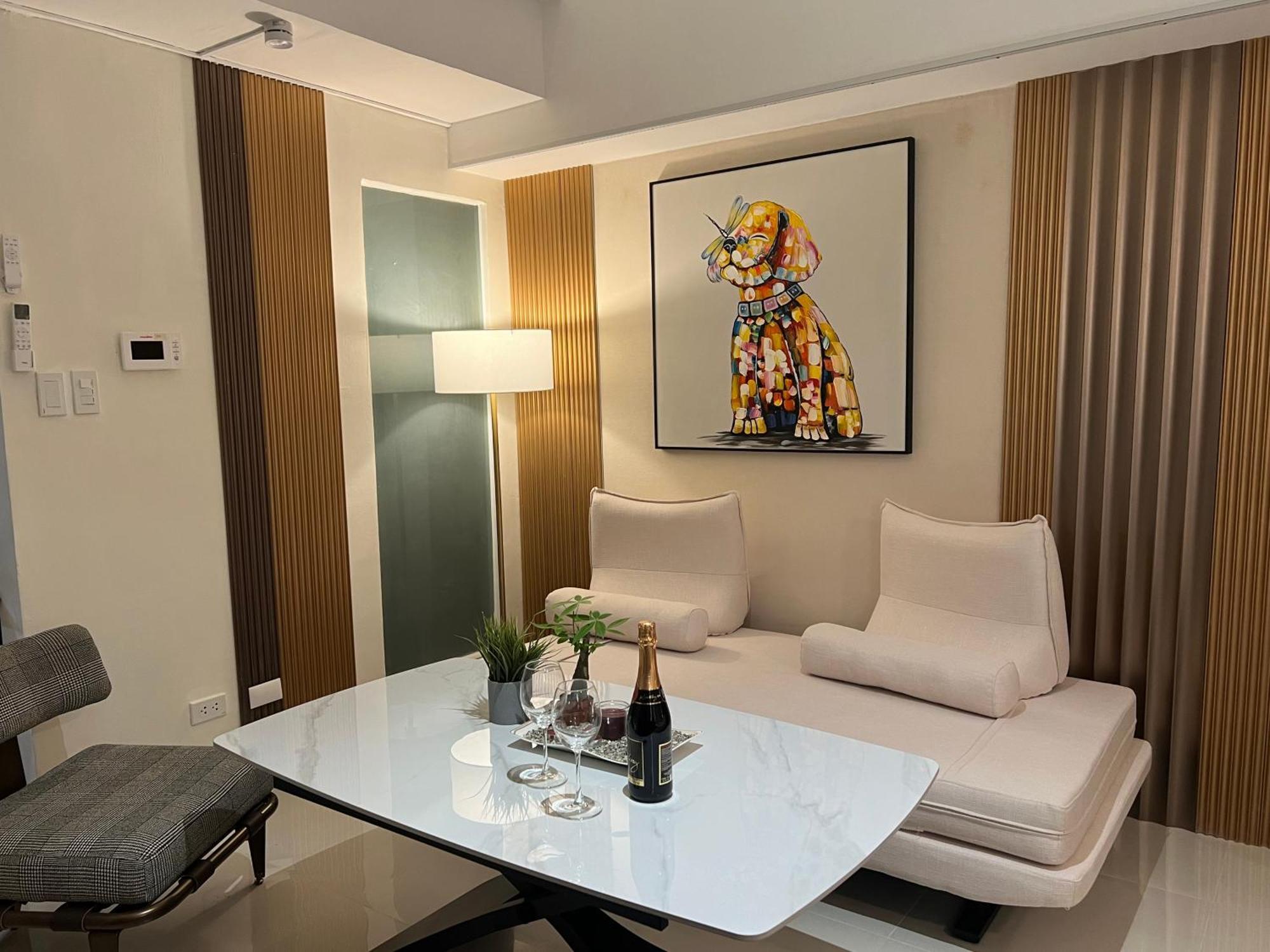 Luxurious European Style Penthouse Modern Apart Ment Cross City Of Dreams Okada Solaire Moa Airport 马尼拉 外观 照片