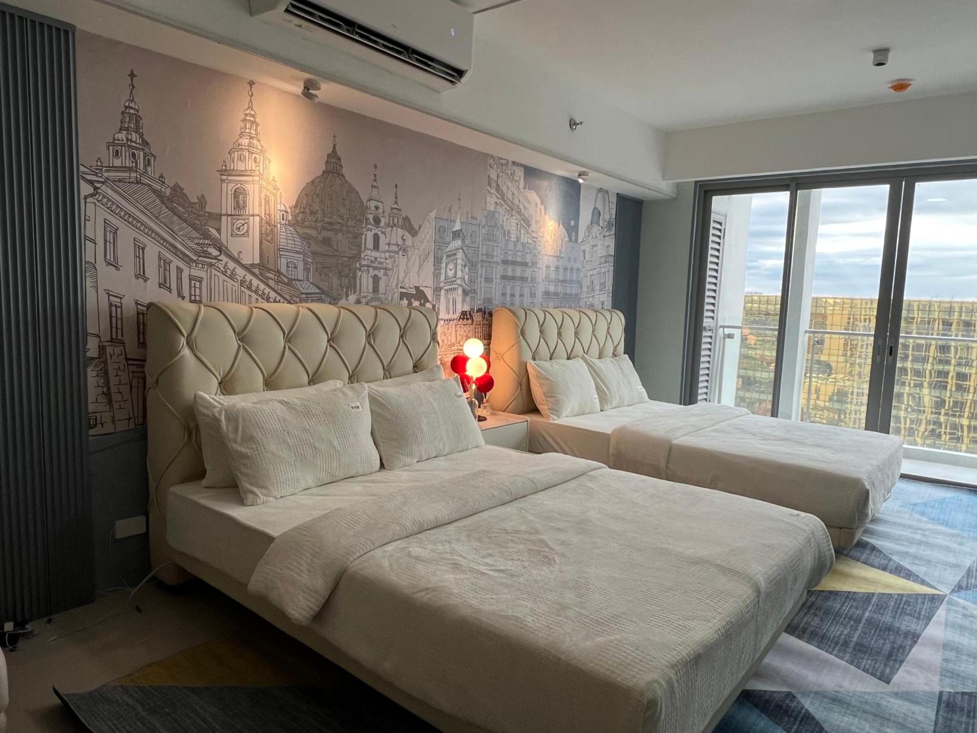 Luxurious European Style Penthouse Modern Apart Ment Cross City Of Dreams Okada Solaire Moa Airport 马尼拉 外观 照片