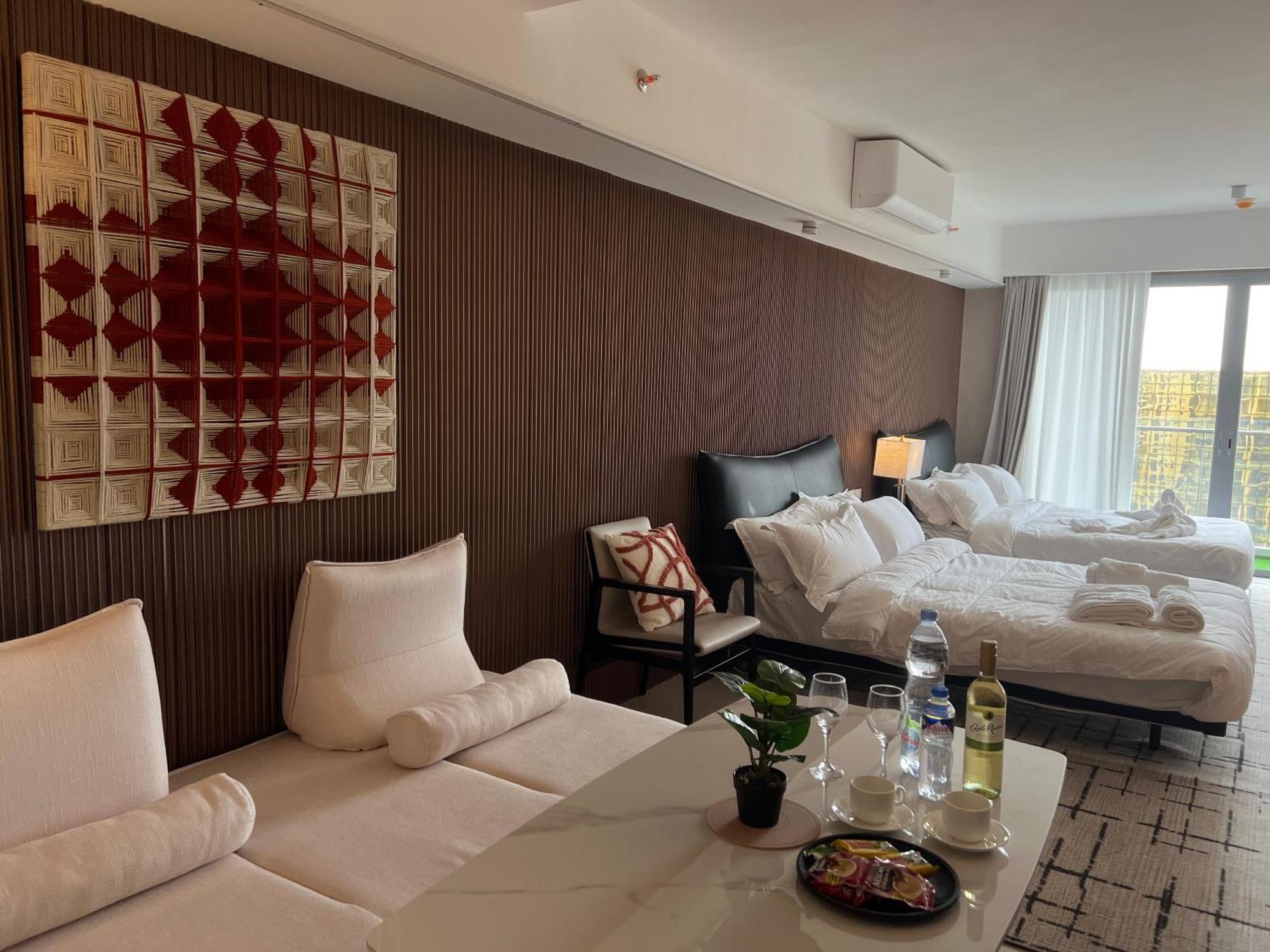 Luxurious European Style Penthouse Modern Apart Ment Cross City Of Dreams Okada Solaire Moa Airport 马尼拉 外观 照片