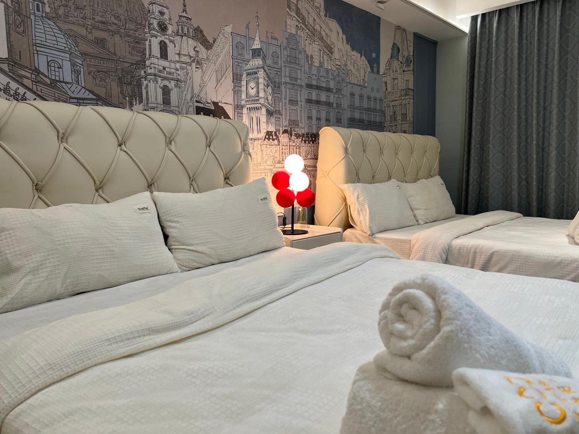 Luxurious European Style Penthouse Modern Apart Ment Cross City Of Dreams Okada Solaire Moa Airport 马尼拉 外观 照片